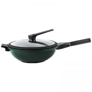 Low pressure wok aluminum cookware 01