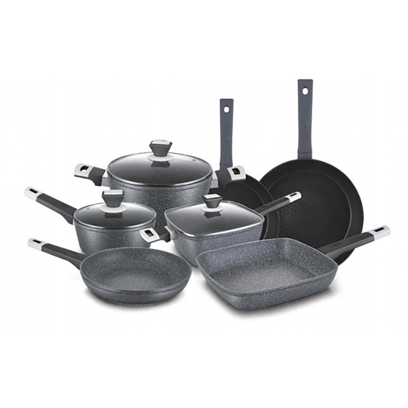 Marble Nonstick Series aluminum cookware 01