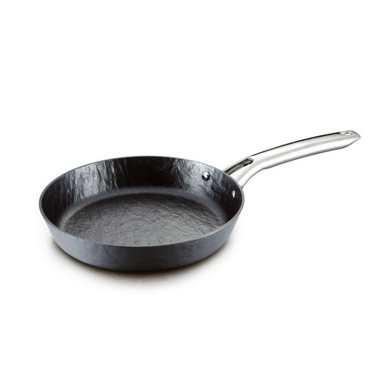 lava frying pan with stainless steel handle