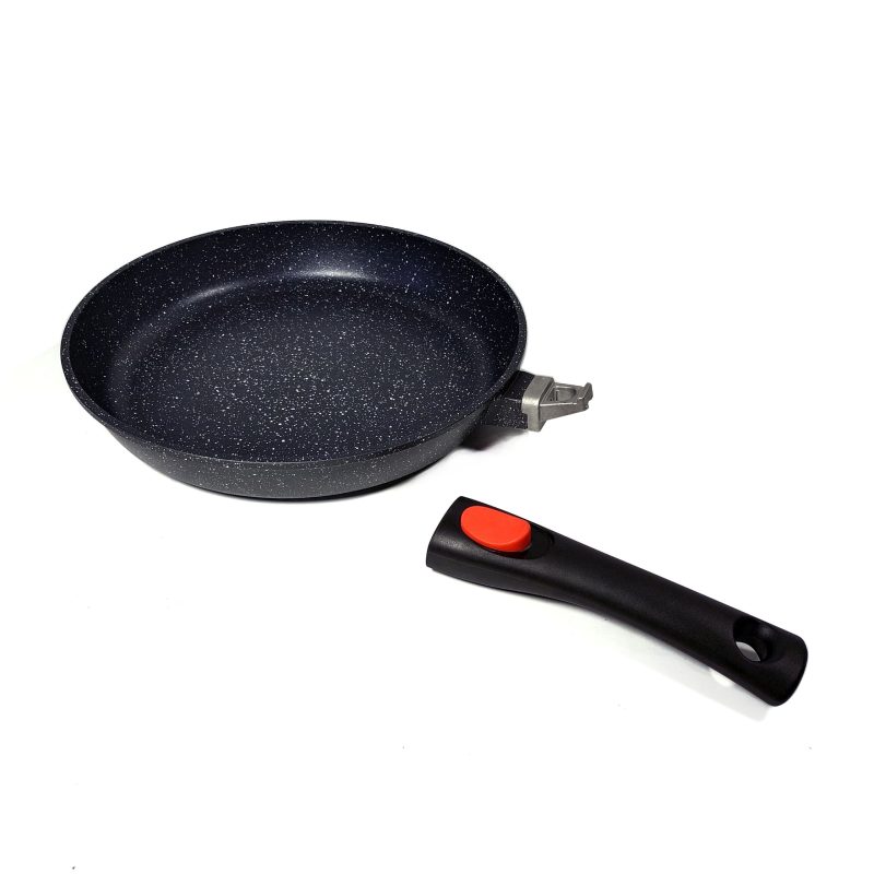 removable handle frying pan